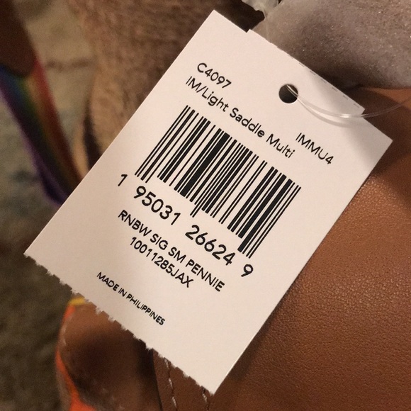 Coach rainbow signature pennie backpack - Picture 5 of 9